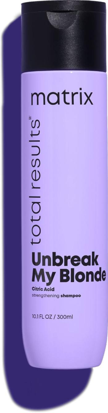 Matrix Șampon de întărire pentru părul deschis la culoare Total Results Unbreak My Blonde(Strengthening Shampoo) 300 ml