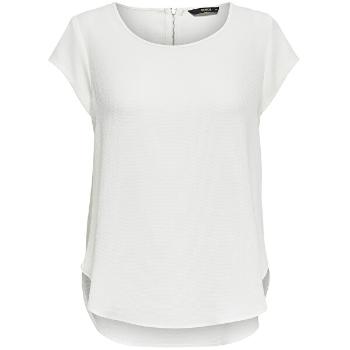 ONLY Bluza pentru femei Vic S/S Solid Top Noos Wvn Cloud Dancer 44