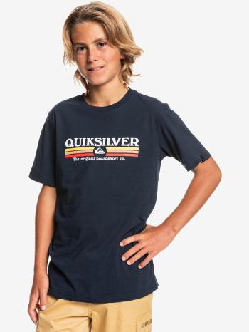 Quiksilver Lined Up Tricou pentru copii Albastru