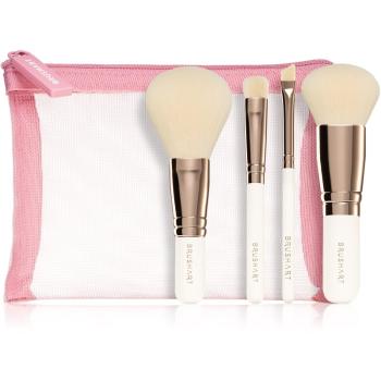 BrushArt Basic On-the-go Glam mini make-up brush set set de călătorie cu pensule(mini)