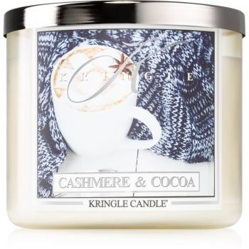 Kringle Candle Cashmere & Cocoa lumânare parfumată  I. 411 g