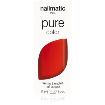 Nailmatic Pure Color lac de unghii GEORGIA-Rouge Coquelicot /Poppy Red 8 ml