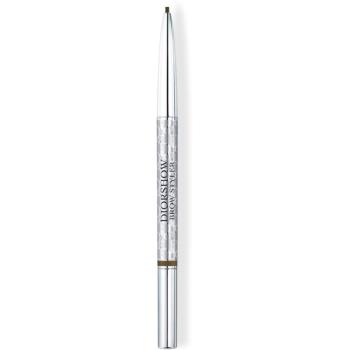 DIOR Diorshow Brow Styler creion pentru sprancene cu pensula culoare 002 Universal Dark Brown 0.09 g