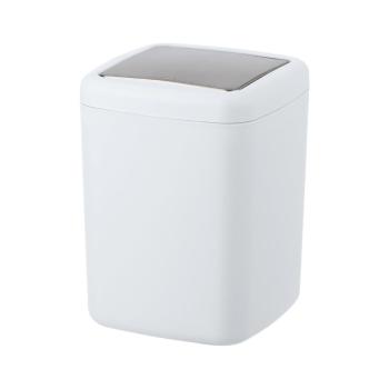 Coș de gunoi Wenko Barcelona S, înălțime 20 cm, alb