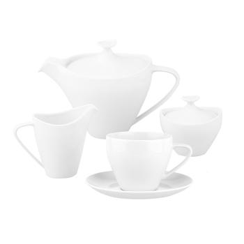 Set de cafea cu 21 de piese MariaPaula ModernaWhite