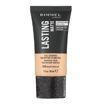 Rimmel Make-up de lungă durată Lasting Matte (Full Coverage Mattifying Foundation) 30 ml 085 Fair Beige