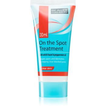 Beauty Formulas Clear Skin On The Spot gel de curățare pentru curatare profunda 30 ml