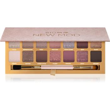 Sigma Beauty New Mod Eyeshadow Palette paleta farduri de ochi cu aplicator 208,2 g