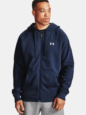 Under Armour UA Rival Cotton FZ Hoodie Hanorac Albastru