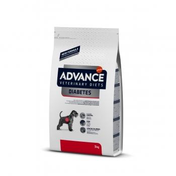 ADVANCE Veterinary Diets Diabetes, dietă veterinară câini, hrană uscată, metabolism (obezitate si diabet), 3kg