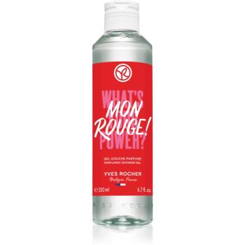 Yves Rocher Mon Rouge gel parfumat pentru duș pentru femei 200 ml