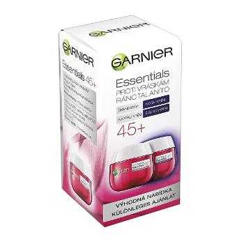 Garnier Set cadou crema de zi și noapte crema antirid 45+ Essentials ( Anti-Wrinkle Day & Night Cream) 2 x 50 ml
