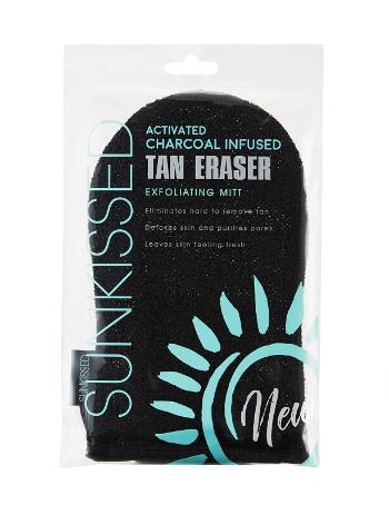 SUNKISSED Mănuși cu efect de peeling CharcoalInfused(Exfoliating Mitt)