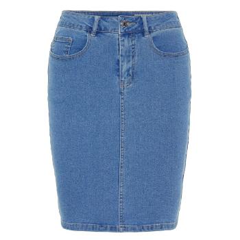 Vero Moda Fustă pentru femei Hot Nine Hw Dnm Pencil Skirt Mix Noos Light Blue Denim S