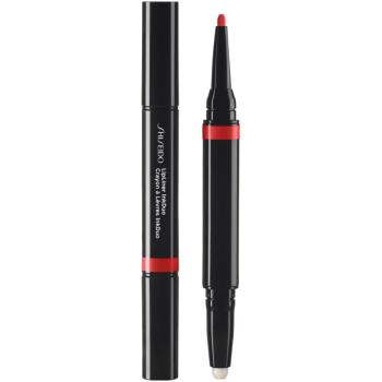 Shiseido LipLiner InkDuo ruj și creion pentru conturul buzelor balsam culoare 07 Poppy 1.1 g