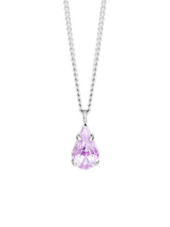 Preciosa Colier fin cu cristal violet Sweet Drop Candy 2468 56