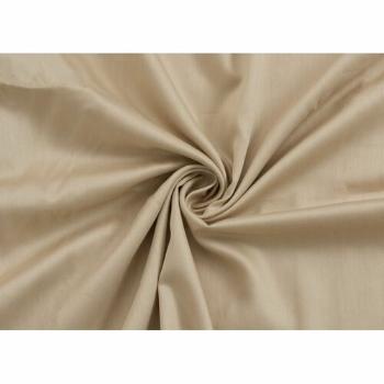 Cearșaf de pat Kvalitex Luxury collection din satin, bej, 80 x 200 cm + 15 cm, 80 x 200 cm