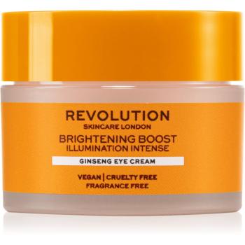 Revolution Skincare Boost Brightening Ginseng crema de ochi iluminatoare 15 ml