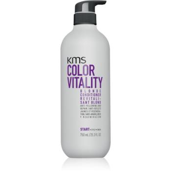 KMS Color Vitality Blonde Conditioner balsam hidratant pentru par blond 750 ml