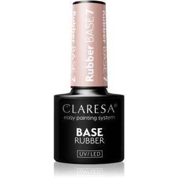 Claresa UV/LED Base Rubber baza gel pentru unghii culoare 9 5 g