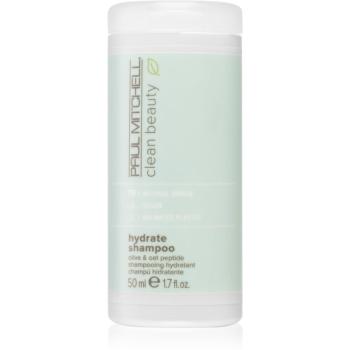 Paul Mitchell Clean Beauty Hydrate sampon hidratant pentru par uscat 50 ml