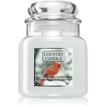 Country Candle First Fallen Snow lumânare parfumată 453 g