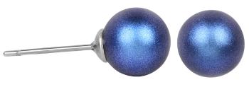 Levien Cercei moderni tip știfturi Pearl Iridescent Dark Blue