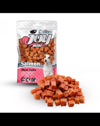 CALIBRA Dog Joy Mini Salmon Cube 70 g cuburi din somon pentru caini