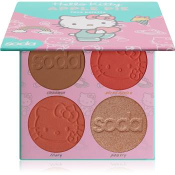 Hello Kitty Apple Pie Face Palette paletă de farduri pentru obraji 12 g