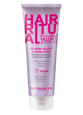 Dermacol Șampon pentru nuanțe blond reci Hair Ritual (No More Yellow & Grow Effect Shampoo) 250 ml