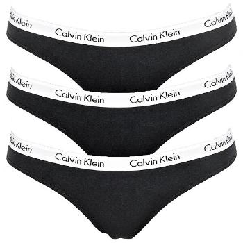 Calvin Klein 3 PACK - tanga pentru femei QD3587E-001 L