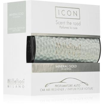 Millefiori Icon Mineral Gold parfum pentru masina 1 buc