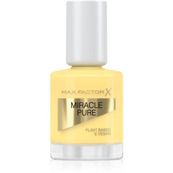 Max Factor Miracle Pure lac de unghii cu rezistenta indelungata culoare 500 Lemon Tea 12 ml