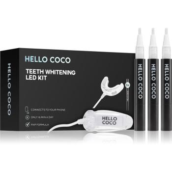 Hello Coco PAP Kit pentru albirea dinților