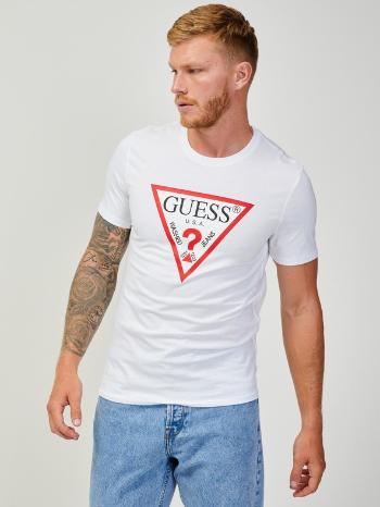 Guess Tricou Alb