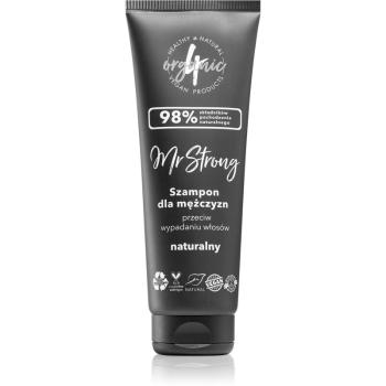 4Organic Mr. Strong Șampon împotriva căderii părului pentru bărbați 250 ml