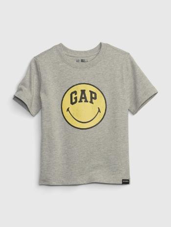 GAP Gap & Smiley® Tricou pentru copii Gri