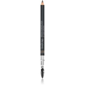 IsaDora Brow Powder Pen creion pentru sprancene cu pensula culoare 07 Light Brown 1,1 g