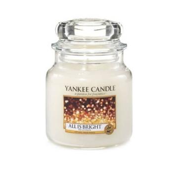 Yankee Candle Lumânare aromatica Classic medie All Is Bright 411 g