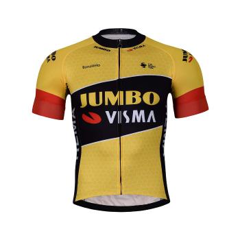 
                         Tricou de ciclism cu mânecă scurtă - JUMBO-VISMA 2022 
                