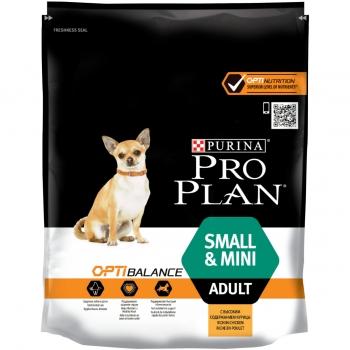 PURINA Pro Plan Adult S, Pui, hrană uscată câini, 700g