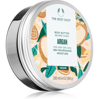 The Body Shop Body Butter Argan lapte de corp pentru piele foarte uscata 200 ml