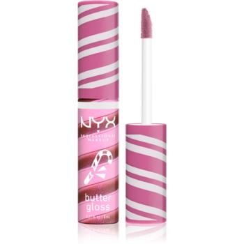 NYX Professional Makeup Holiday Butter Gloss lip gloss culoare Holly Berry Swirl 8 ml