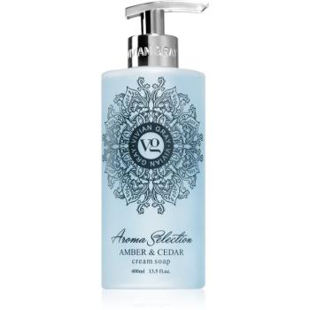 Vivian Gray Aroma Selection Amber & Cedar Sapun lichid 400 ml