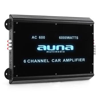 Auna 6 canale amplificator masina6000W acril