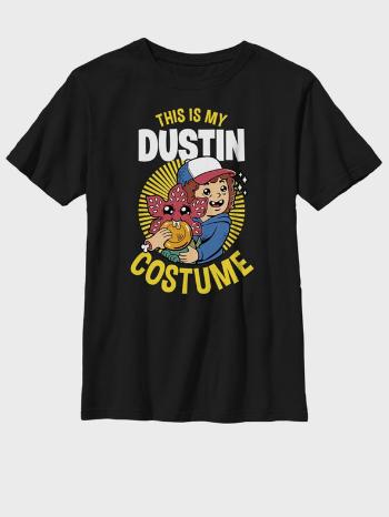 ZOOT.Fan Netflix Dustin Costume Tricou pentru copii Negru