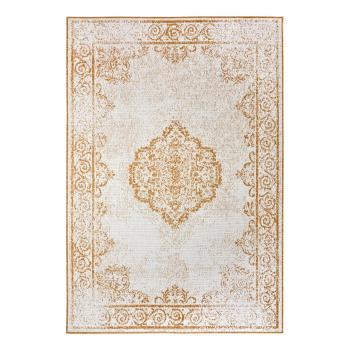 Covor de exterior galben ocru-alb 80x150 cm Cebu – NORTHRUGS