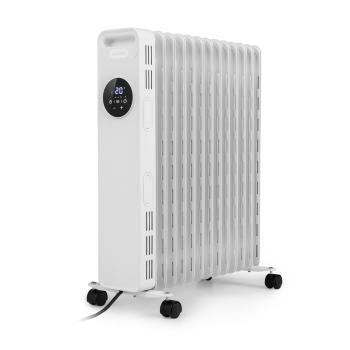Klarstein Thermaxx Heatstream, radiator cu ulei, 2500 W, 5 - 35 ° C, 24 de ore cronometru, alb