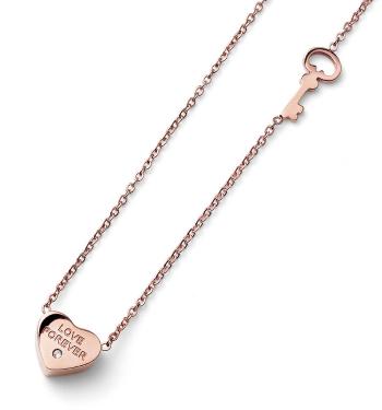 Oliver Weber Colier romantic Inimă cu cristal Swarovski Keylove 12171RG