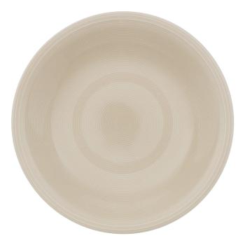 Farfurie adâncă din porțelan Villeroy & Boch Like Color Loop, ø 23,5 cm, alb - bej